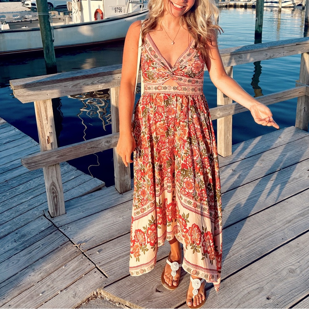 Angie: Floral Summer Dress
